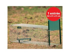 Fawn box, 1 entry with sliding door 82 x 32 x 31 cm BOXTRAP