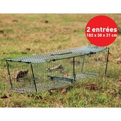 Fawn box, 2 entrances with invisible doors 102 x 30 x 21 cm BOXTRAP