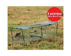 Fawn doos, 2 ingangen met onzichtbare deuren 102 x 30 x 21 cm BOXTRAP