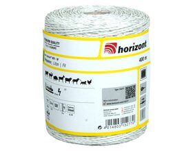 Twisted wire Ø 0.18mm /250m white FARMER W9 HORIZONT