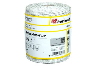 Twisted wire Ø 0.18mm /250m white FARMER W9 HORIZONT