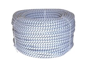 Cord 8mm/50m white FARMER HORIZONT