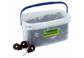 90 black ring insulators BEAUMONT