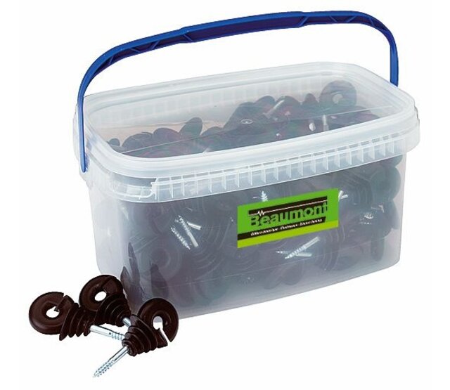 90 isolateurs annulaires noirs BEAUMONT 90 isolateurs annulaires noirs BEAUMONT