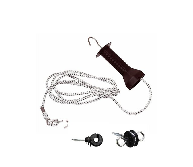 Handle kit with extendable bungee cord + 2 insulators BEAUMONT