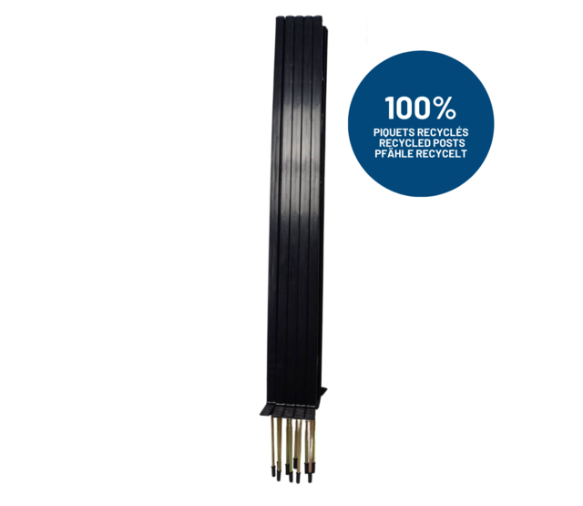 10 Recycled plastic stakes 1.10 m BEAUMONT 10 Recycled plastic stakes 1.10 m BEAUMONT