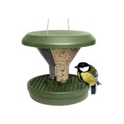 Green pest-proof bird feeder SMART BIRDS SWISSINNO