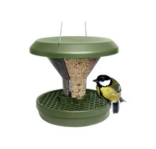 Green pest-proof bird feeder SMART BIRDS SWISSINNO