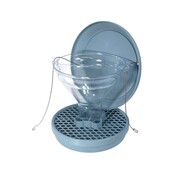 Blauw, ongediertebestendig voederhuisje SMART BIRDS SWISSINNO