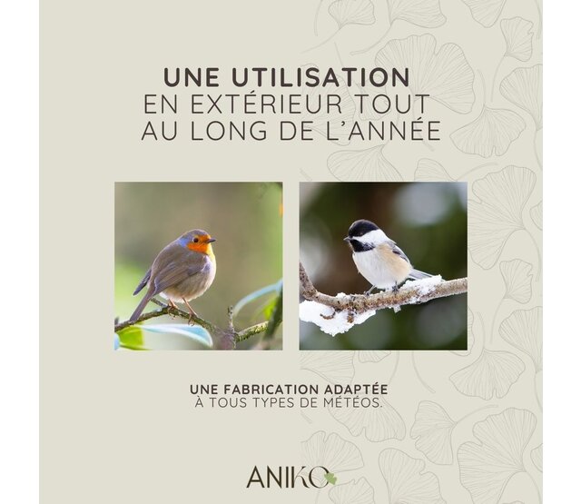 Grijs ongediertebestendig voederhuisje SMART BIRDS SWISSINNO Grijs ongediertebestendig voederhuisje SMART BIRDS SWISSINNO