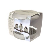 Mangeoire pour oiseaux anti-nuisibles grise SMART BIRDS SWISSINNO Mangeoire pour oiseaux anti-nuisibles grise SMART BIRDS SWISSINNO