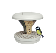 Mangeoire pour oiseaux anti-nuisibles grise SMART BIRDS SWISSINNO