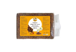 Coco chips strooisel 100L 2 in 1 speciaal voor pluimvee CHICK'A