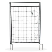Mobile poultry fencing kit, 50m net, mixed post