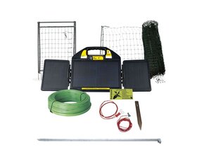 50m poultry net kit with solar station