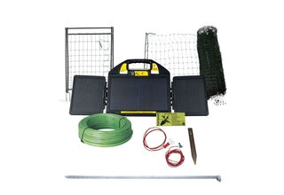 50m poultry net kit with solar station