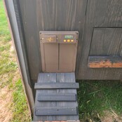 Automatic doorman for chicken coop CHICK'A Automatic doorman for chicken coop CHICK'A
