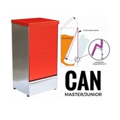 CAN galvanised sheet metal hopper feeder 27L for dogs COPELE