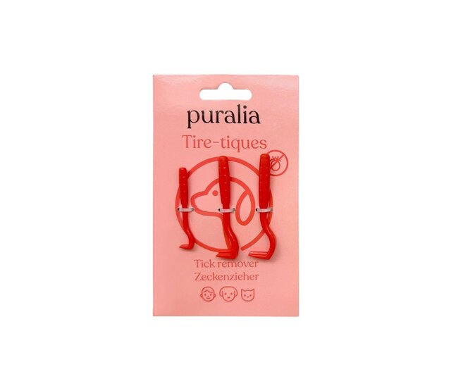 3 Tire-tiques pour chiens et chats PURALIA 3 Tire-tiques pour chiens et chats PURALIA