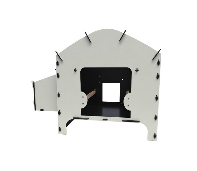 Harmony door Chick'A® 4-hok Harmony door Chick'A® 4-hok