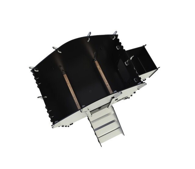 Harmony door Chick'A® 4-hok Harmony door Chick'A® 4-hok