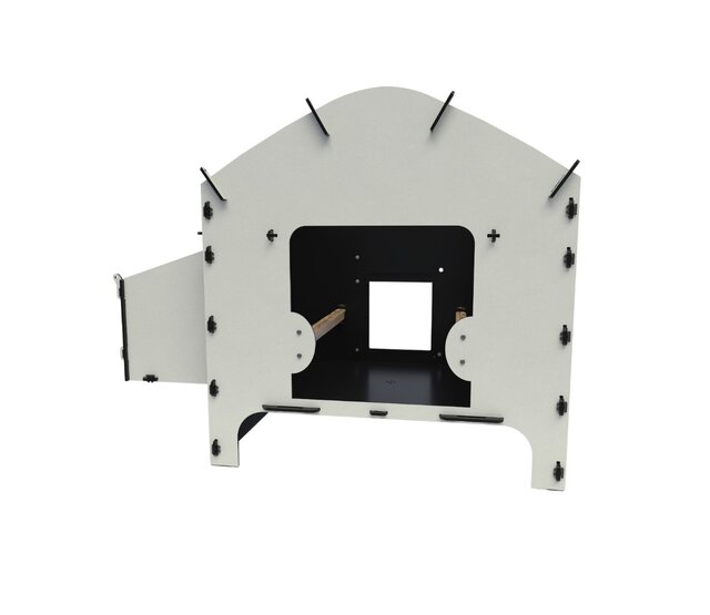 Harmony door Chick'A® 6-hok Harmony door Chick'A® 6-hok