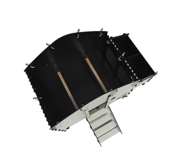 Harmony door Chick'A® 6-hok Harmony door Chick'A® 6-hok