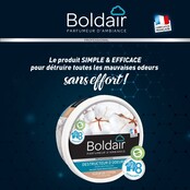 Cotton flower gel odour destroyer 300 g BOLDAIR Cotton flower gel odour destroyer 300 g BOLDAIR