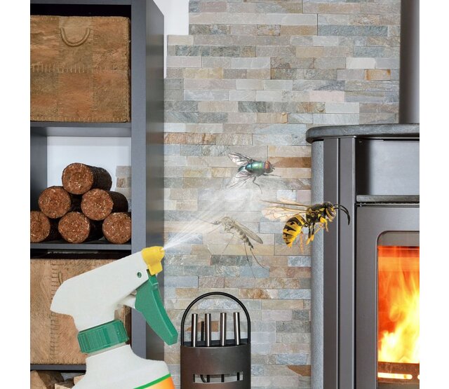 Spray insecticide "Tue volants" anti-insectes volants 500 ml FURY Spray insecticide "Tue volants" anti-insectes volants 500 ml FURY