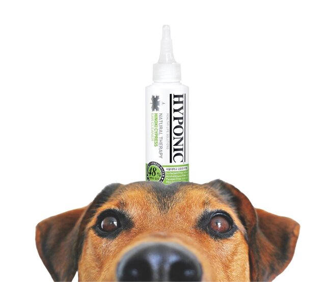 Natural and hypoallergenic ear cleaner for dogs 120 ml HYPONIC Natural and hypoallergenic ear cleaner for dogs 120 ml HYPONIC