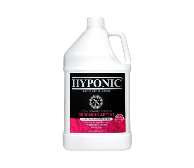 Shampoing professionnel hypoallergénique Premium Grooming Artist pour chiens 3,8L spécial HYPONIC