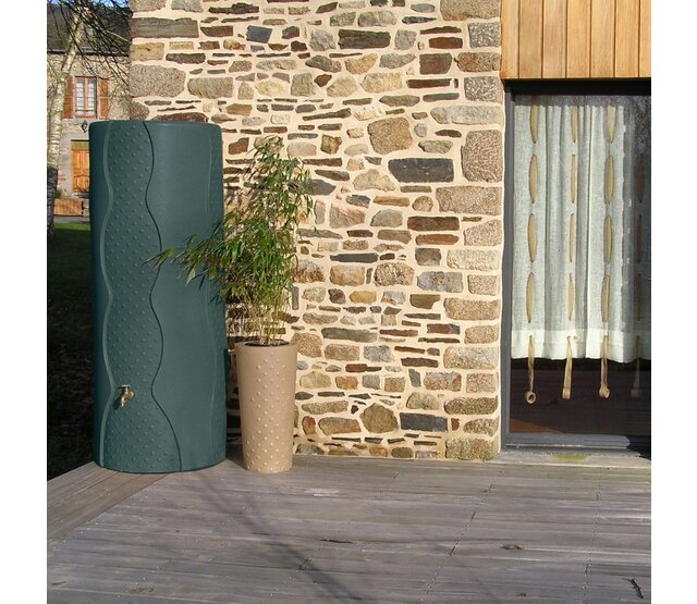 Niagara 300 L regenton voor groene tuin EMP ROTOMOULAGE Niagara 300 L regenton voor groene tuin EMP ROTOMOULAGE