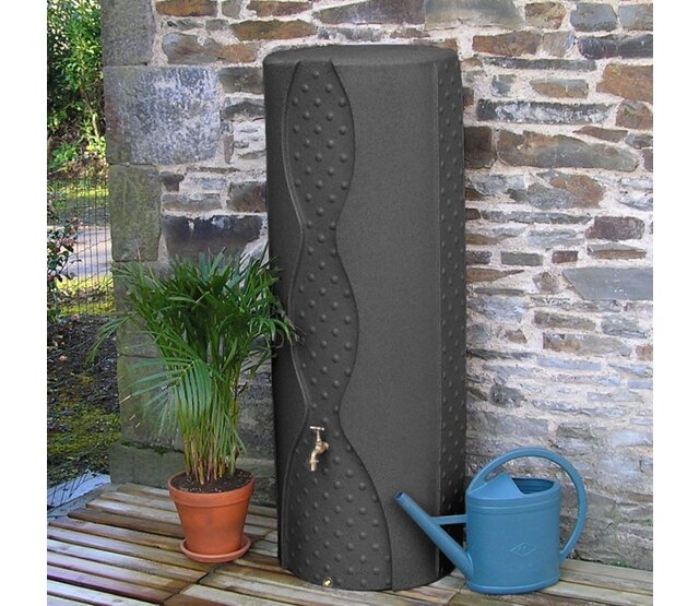 Niagara 750 L grey  garden rainwater collector EMP ROTOMOULAGE Niagara 750 L grey  garden rainwater collector EMP ROTOMOULAGE