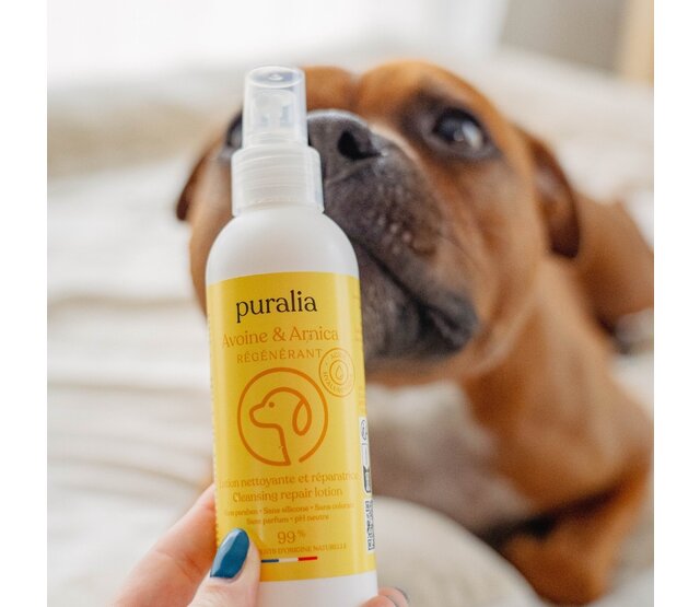 Cleansing and repair lotion for dogs and cats 150 ml PURALIA Cleansing and repair lotion for dogs and cats 150 ml PURALIA
