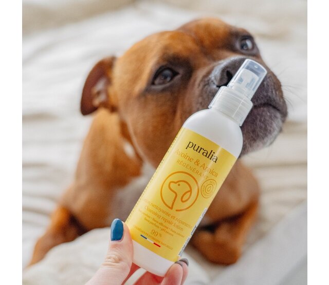 Lotion nettoyante et réparatrice pour chiens et chats 150 ml PURALIA Lotion nettoyante et réparatrice pour chiens et chats 150 ml PURALIA