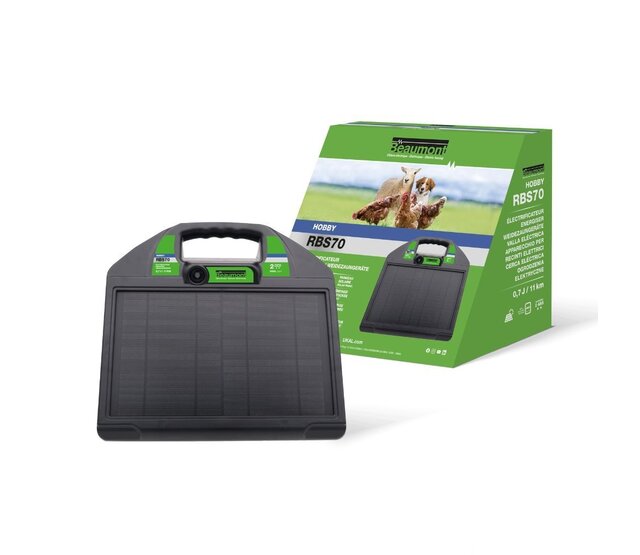 HOBBY RBS70 zonne-energie apparaat met 12W BEAUMONT zonnepaneel