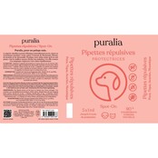 5 pipettes répulsives Spot-on  pour chiens et chats 1 ml PURALIA 5 pipettes répulsives Spot-on  pour chiens et chats 1 ml PURALIA