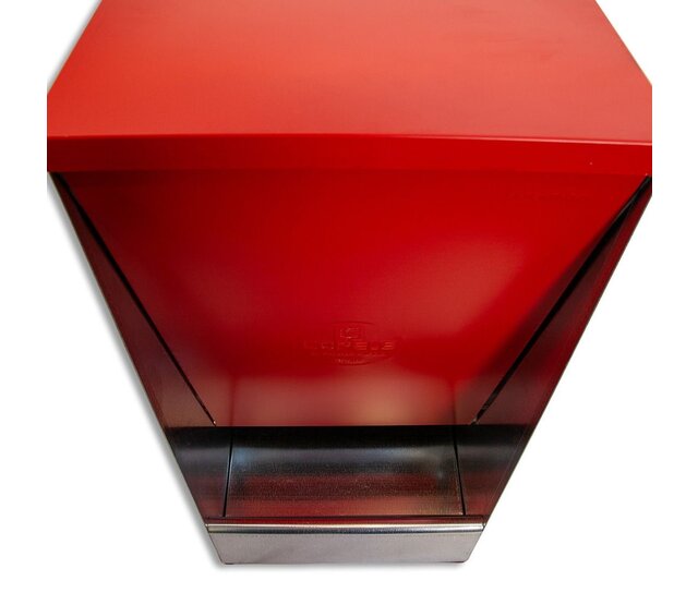 CAN galvanised sheet metal hopper feeder 27L for dogs COPELE