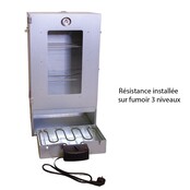 Elektrisch vermogen 2000 W voor rookoven Elektrisch vermogen 2000 W voor rookoven