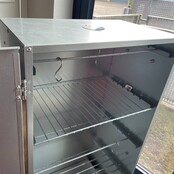 Galvanized steel grill for large smoker, 25.5 x 42.5 cm UKAL Galvanized steel grill for large smoker, 25.5 x 42.5 cm UKAL