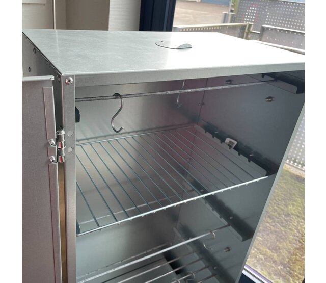 Galvanized steel grill for large smoker, 25.5 x 42.5 cm UKAL Galvanized steel grill for large smoker, 25.5 x 42.5 cm UKAL