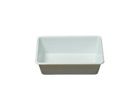 Professional rectangular plastic food container 5L