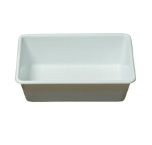 Professional rectangular plastic food container 20 L