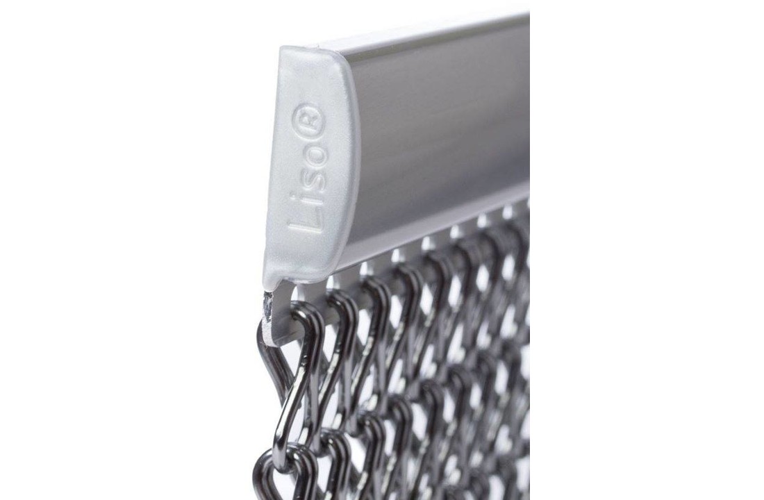 Kettinggordijn Aluminium Liso ® Rood ✔ Op maat gemaakt - Prijs per m²