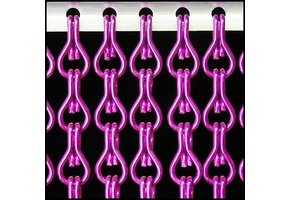 Kettinggordijn Aluminium Liso ® Paars ✔ Op maat gemaakt