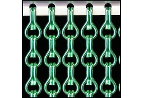 Kettinggordijn Aluminium Liso ® Lichtgroen ✔ Op maat gemaakt
