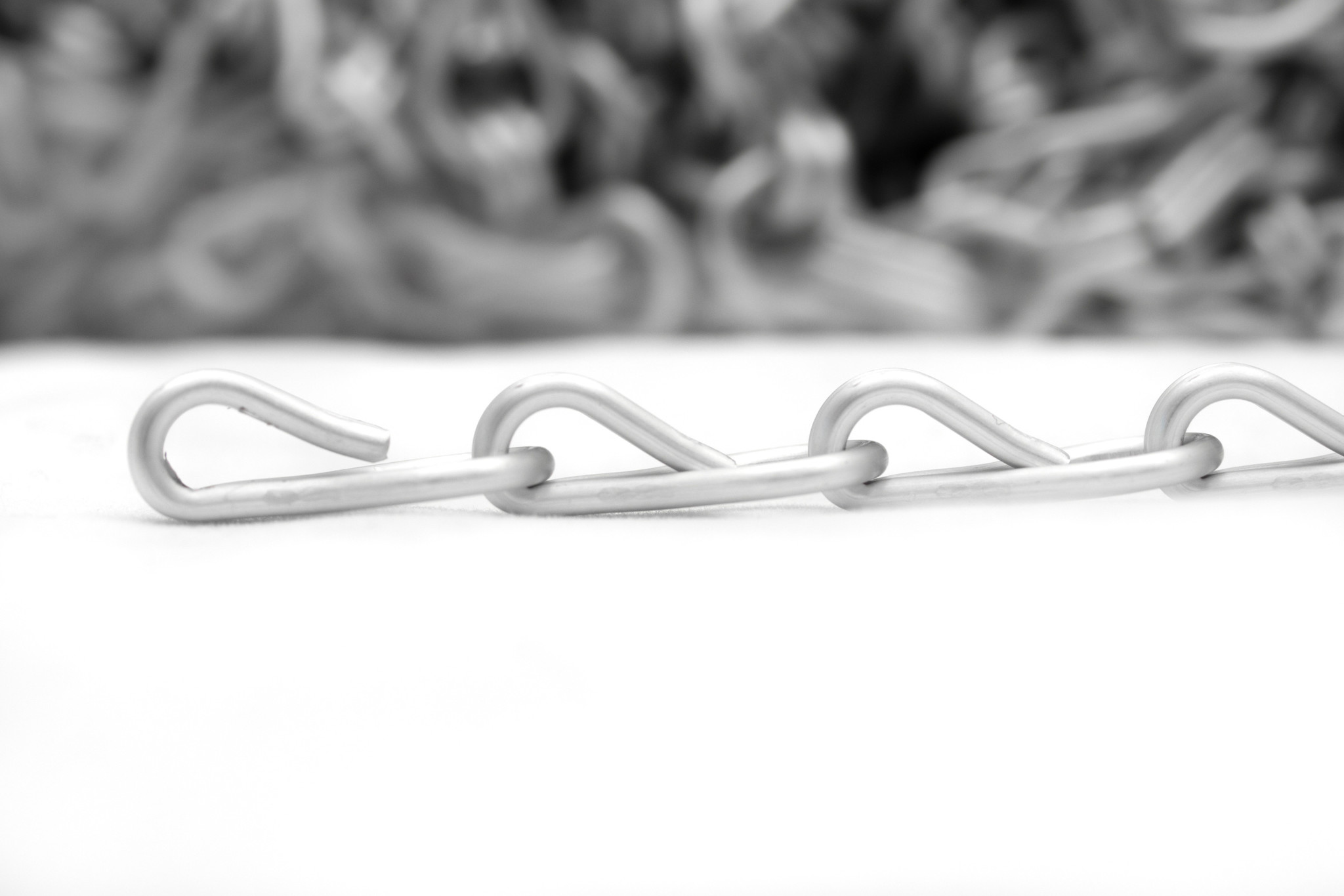 Kettinggordijn Aluminium Liso ® Satin ✔ Op maat gemaakt - Prijs per m²