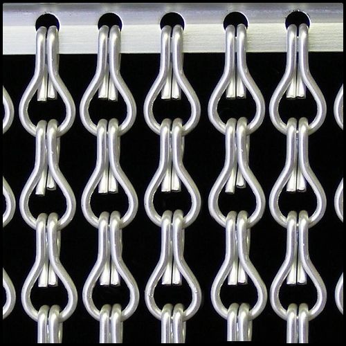 Kettinggordijn Aluminium Liso ® Satin ✔ Op maat gemaakt - Prijs per m²