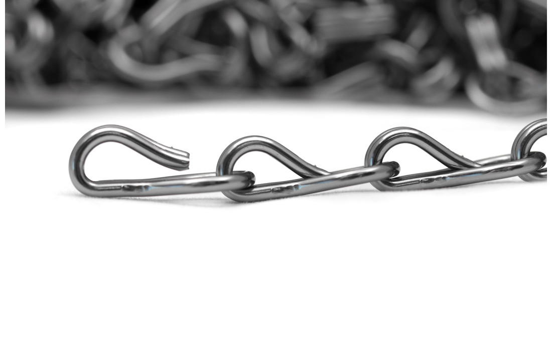 Kettinggordijn Aluminium Liso ® Antraciet/Grijs Extra Dicht ✔ Op maat gemaakt - Prijs per m²