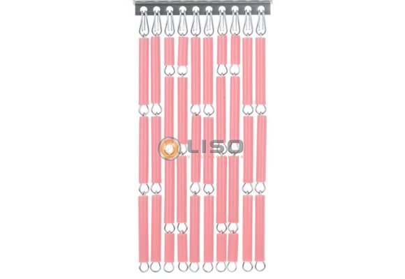 Vliegengordijn Liso ® Hulzengordijn RAL 3015 Lichtroze | Doe-het-zelf pakket